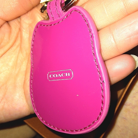 ☆L@@K☆Rare~NWT~Large Genuine Leather 🦉 OWL Keychain/Fob/Keyfob Collectible - Picture 3 of 14